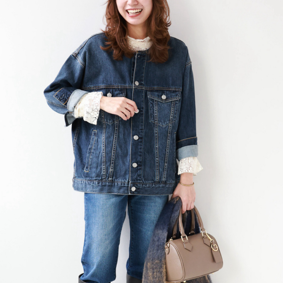 JOURNAL STANDARD relume - JOURNAL STANDARD relume ノーカラーデニム