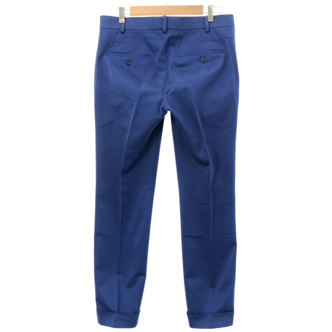 HERMES - HERMES エルメス 18AW コットンスラックスパンツ ブルー 40の