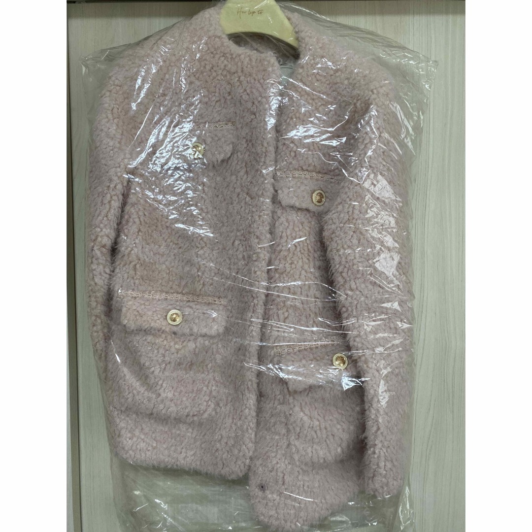 Her lip to - herlipto Royal Faux Fur Coat misty pinkの通販 by P's