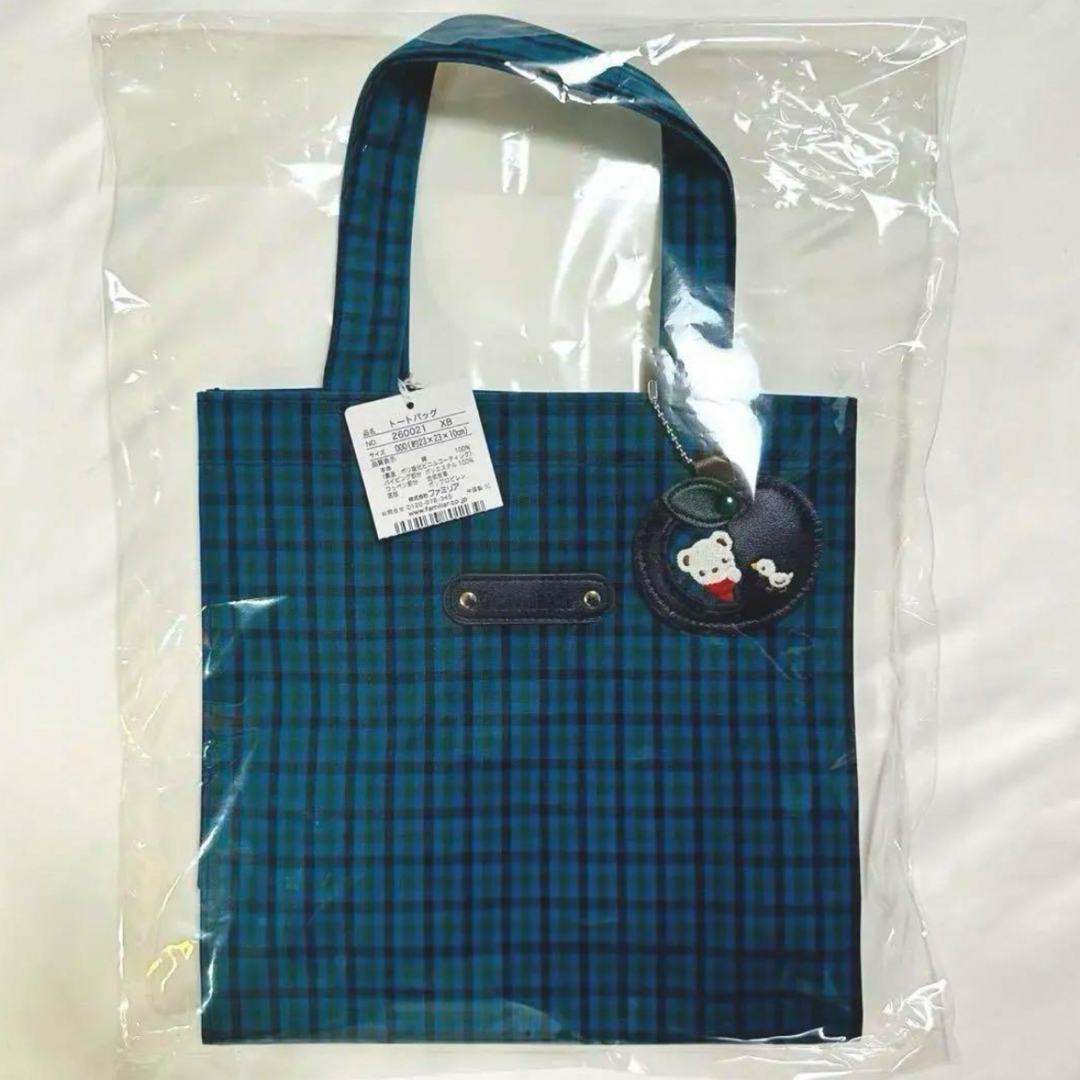 familiar - 新品タグ付き ファミリア トートバッグ ファミリアチェック