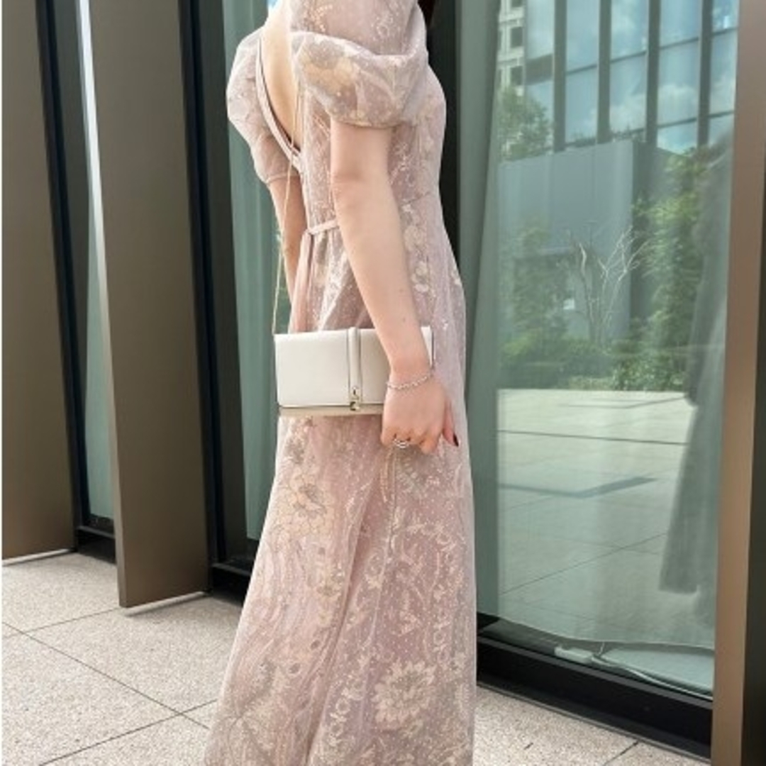 SNIDEL - THEDRESSLAB 【限定】スパンコール刺繍ドレス PBEG 1 (M)の