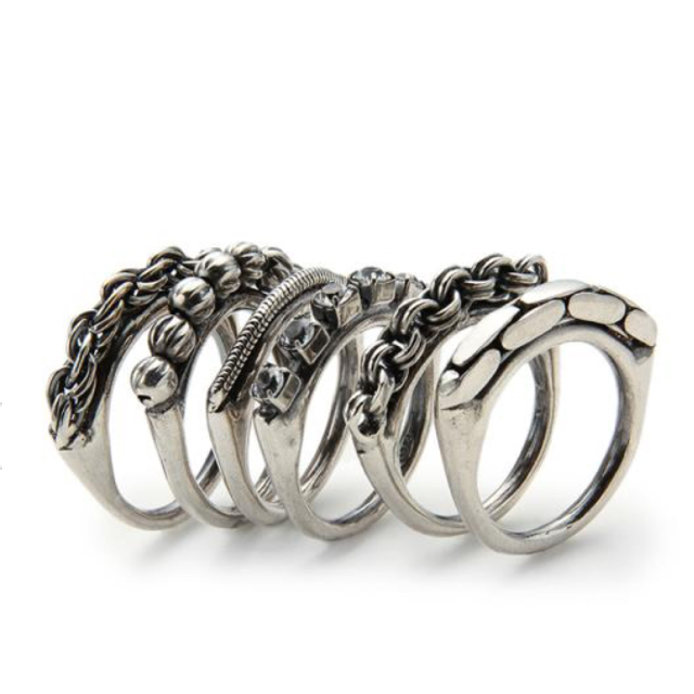 IOSSELLIANI - イオッセリアーニ 6連リング 13号の通販 by Y's shop