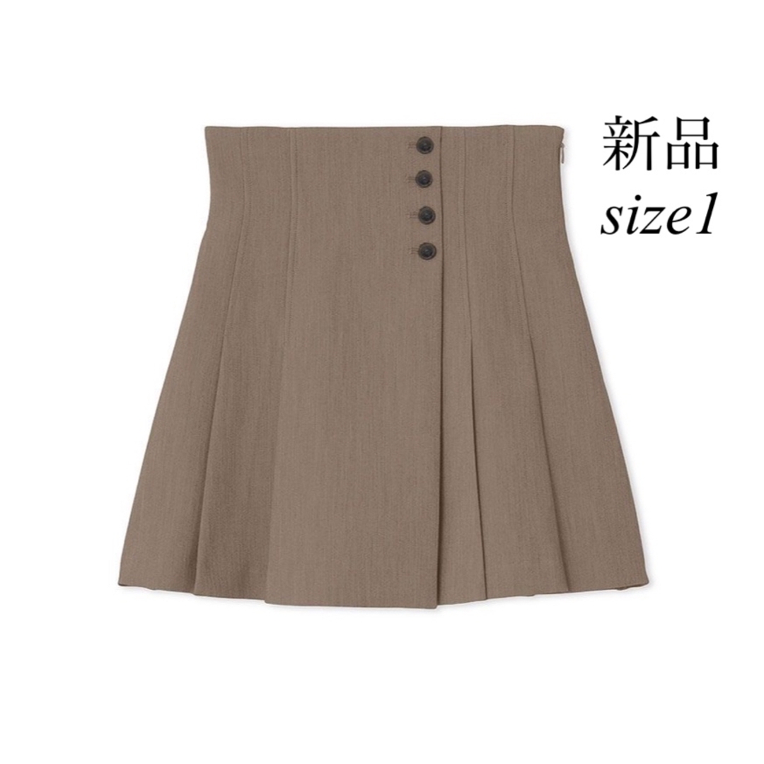 SNIDEL - 【正規品】snidel サイドプリーツスカショーパン MOC モカ