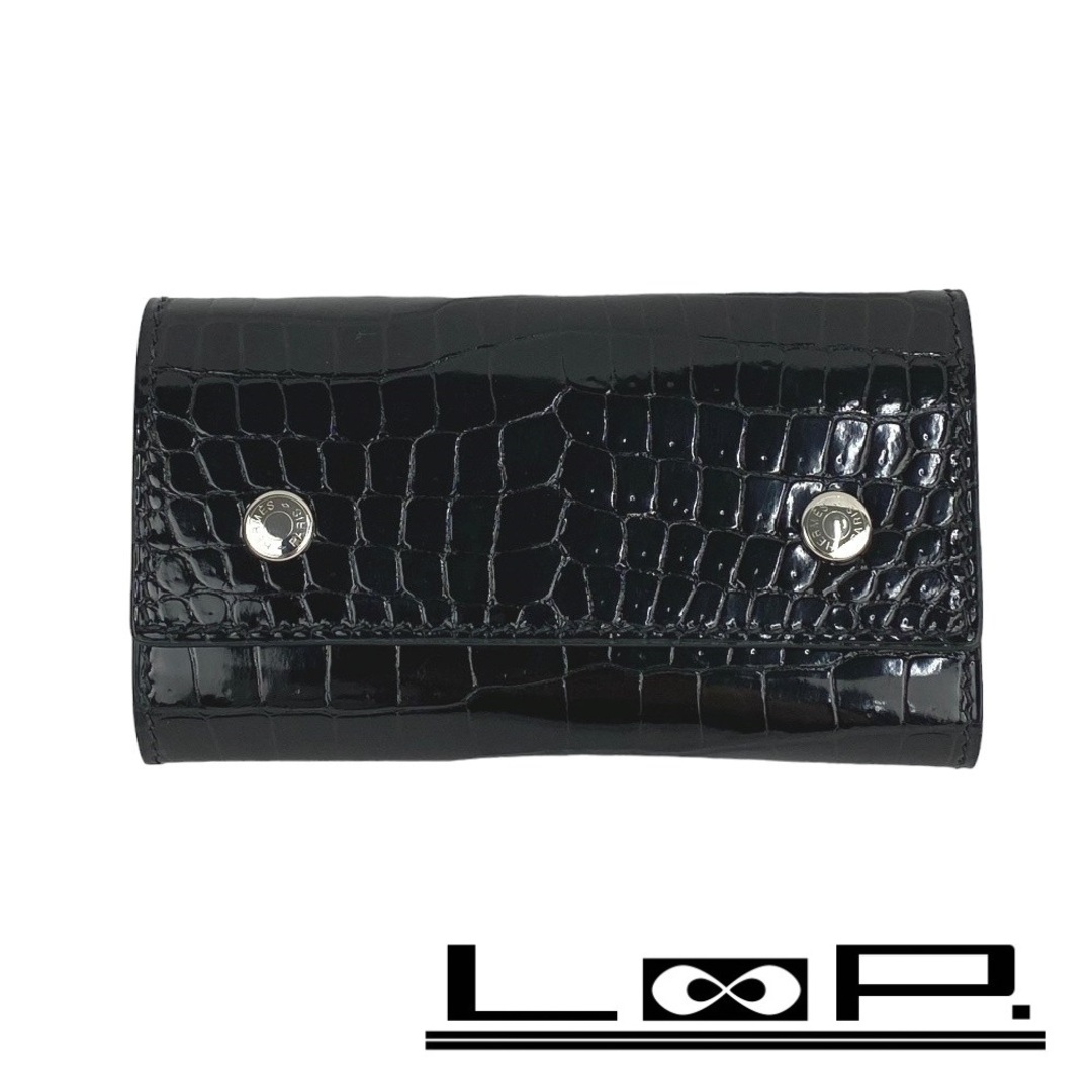 HERMES - □新同□ エルメス エテュイクレ6 キーケース 6連 クロコ