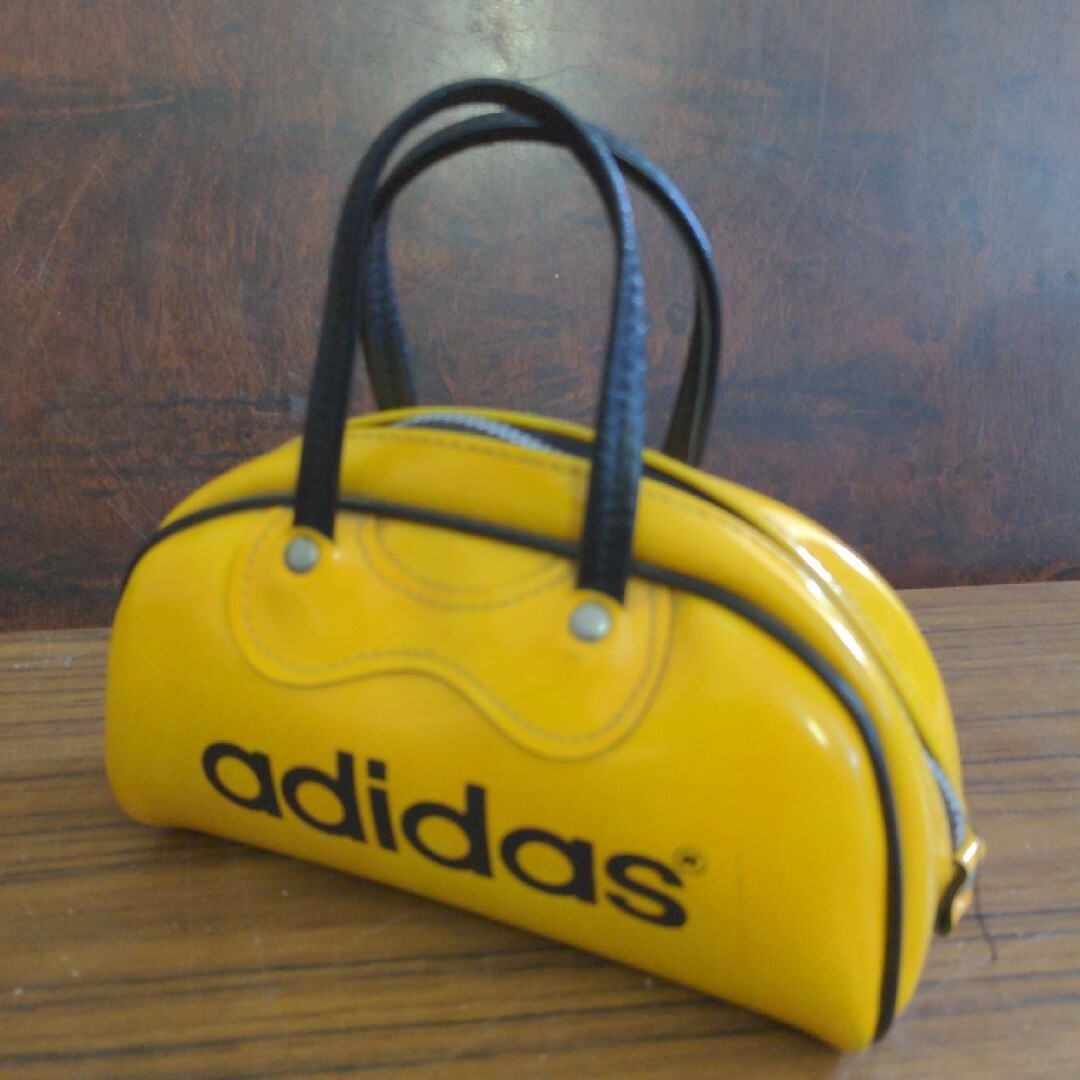 希少 レア 昭和レトロ adidas アディダス ミニ ボストンバッグ