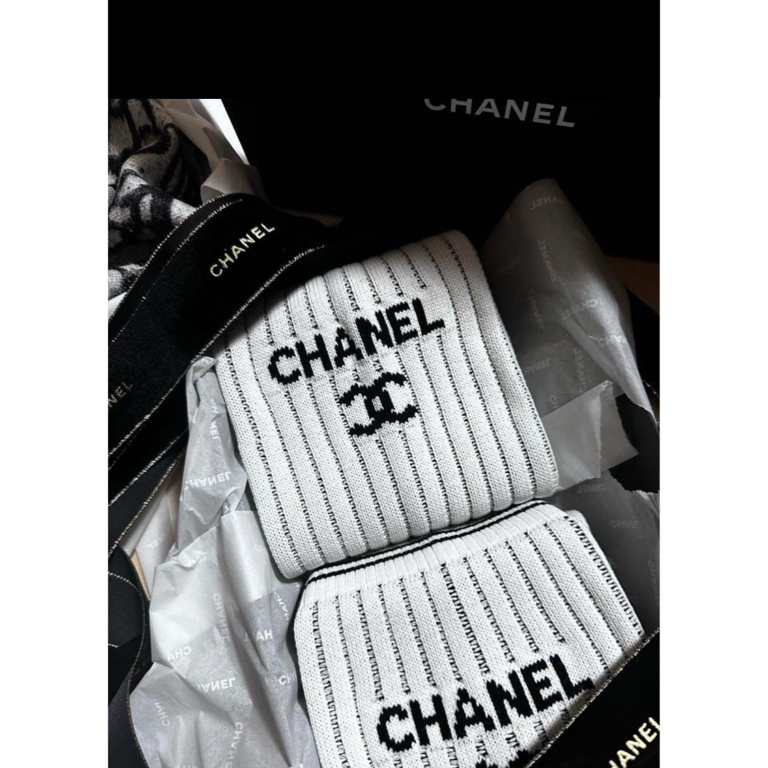CHANELゲートル シャネル レッグウォーマー