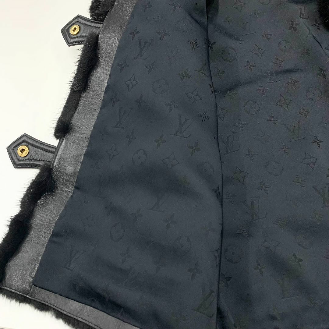 LOUIS VUITTON - 9480 未使用 ヴィトン ミンク モノグラムフラワー
