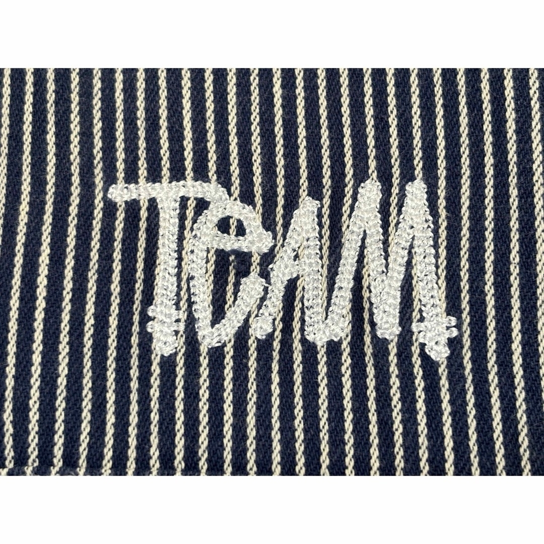 00s STUSSY ヒッコリーストライプオールインワン ステューシーつなぎ