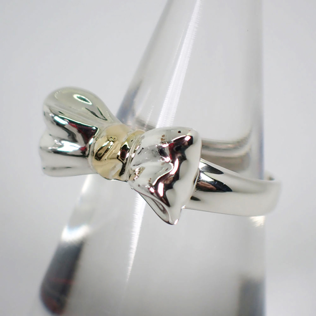 k18 SILVER UZU コンビリング #9 k18 SILVER UZU コンビリング #9 k18