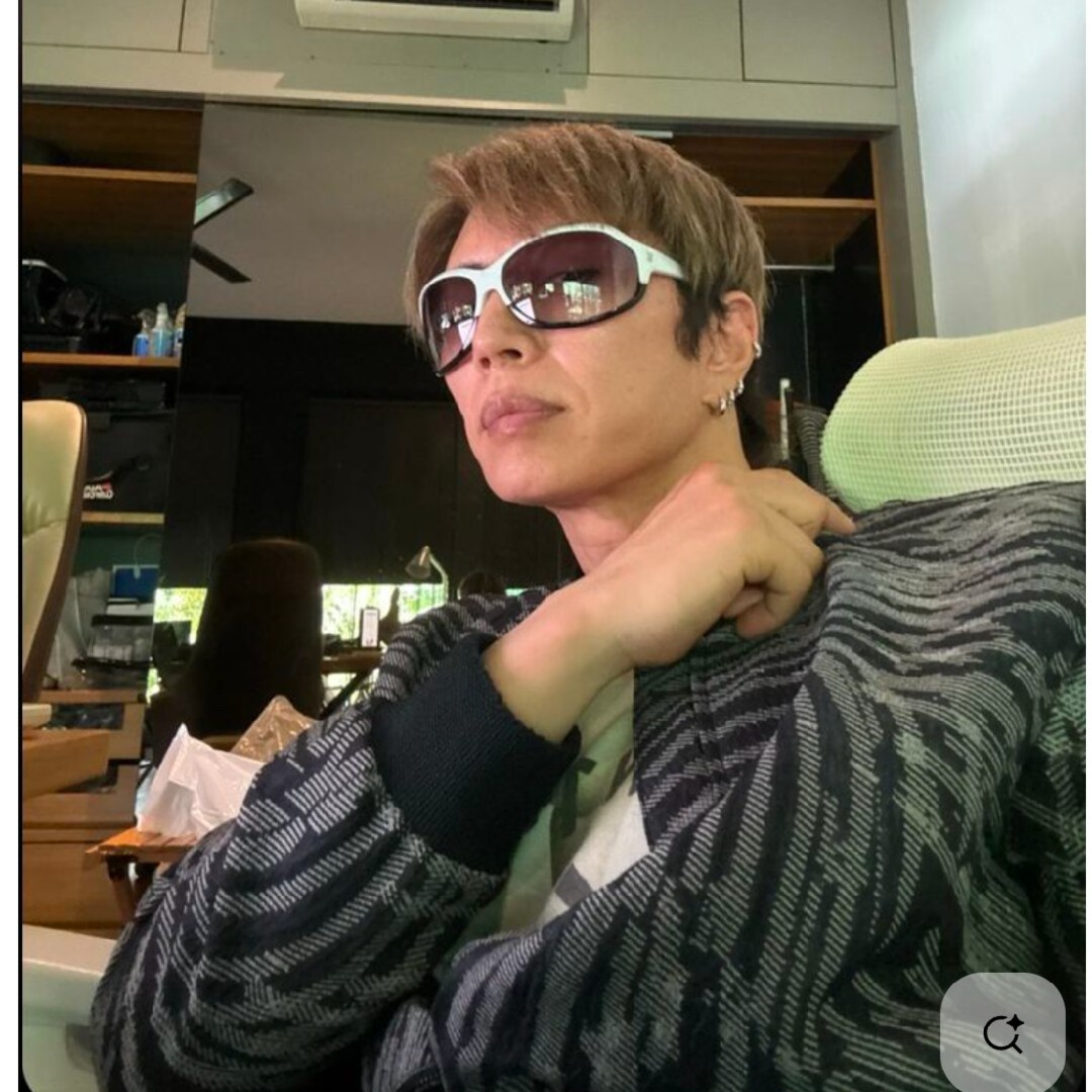 EMPORIO ARMANI - GACKT着用 EMPORIO ARMANI ジャガード総柄ブルゾン