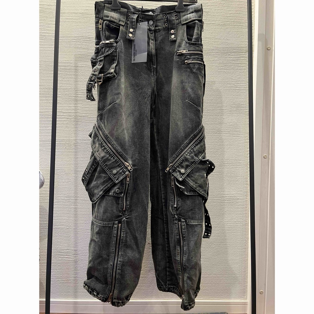 NO/FAITH STUDIOS FLARE CARGO DENIM PANTSの通販 by n 即購入歓迎｜ラクマ