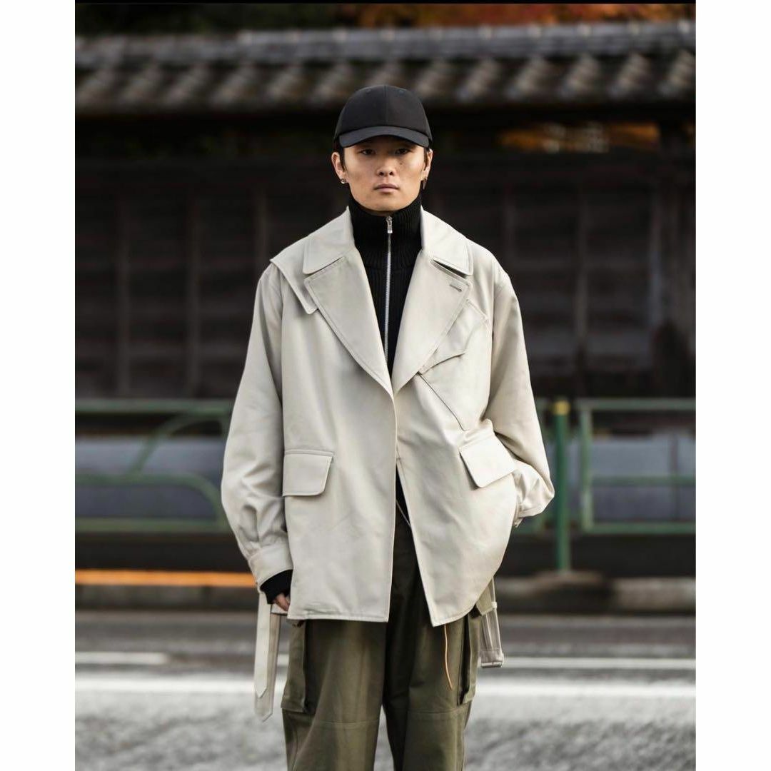 blurhms - blurhms Drill Chambray Motorcycle Jacketの通販 by