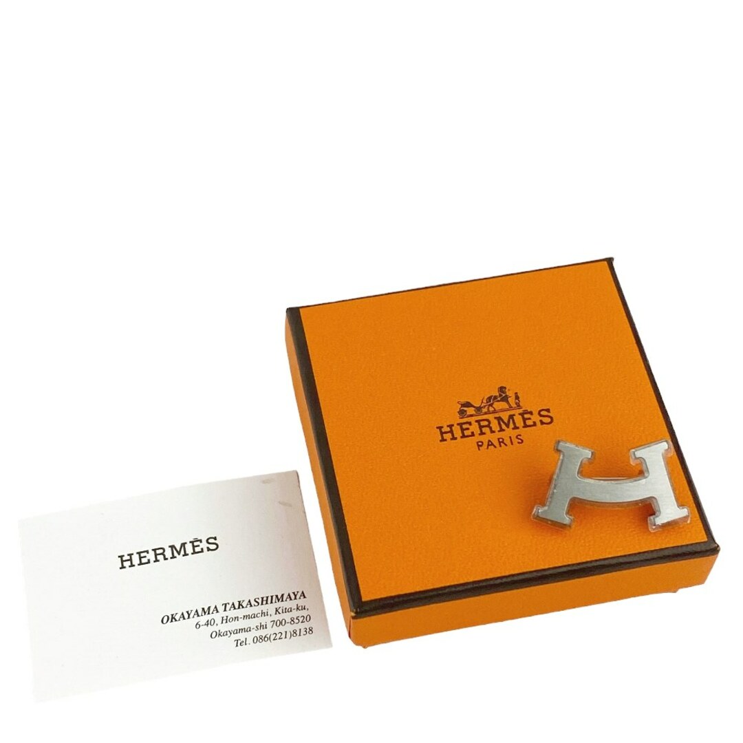 HERMES - □未使用□ エルメス H ロゴ スマイル モチーフ ピン