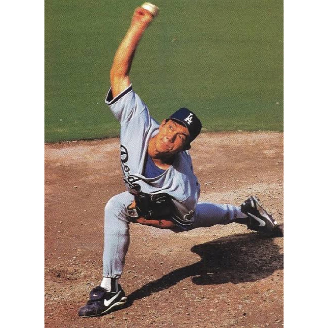 MLB - デッドストック 90s USA製 ロサンゼルスドジャース 野茂英雄