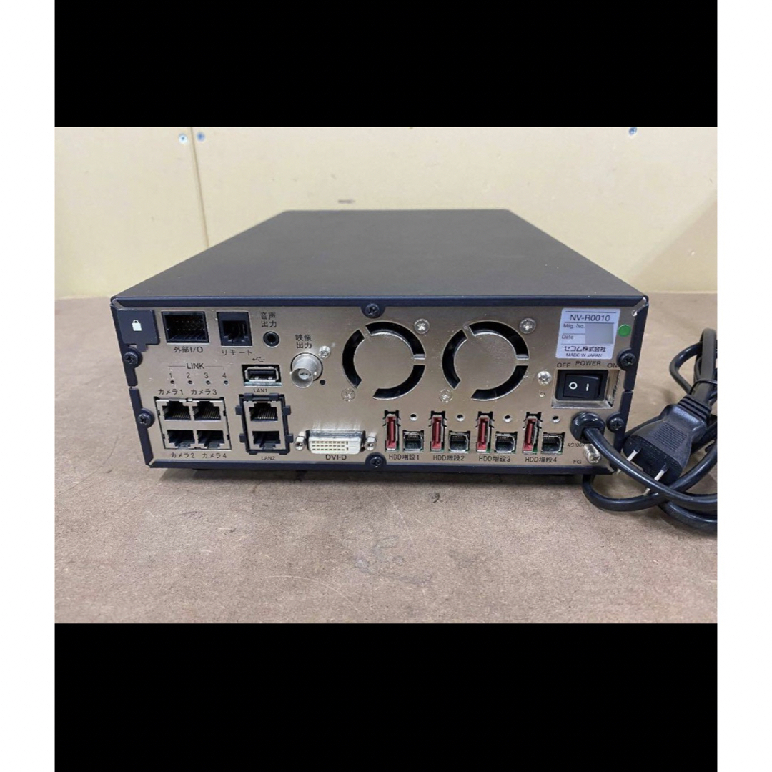 セコム SECOM ネットワークビデオレコーダー NV-R0010 HDDなしの通販