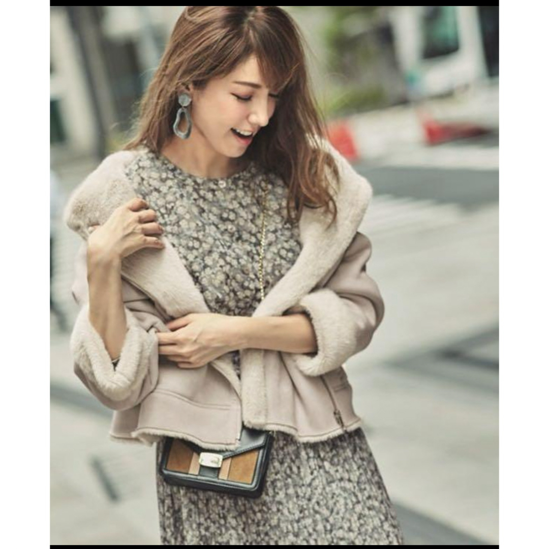 Apuweiser-riche - アプワイザーリッシェ フェイクスエードボア