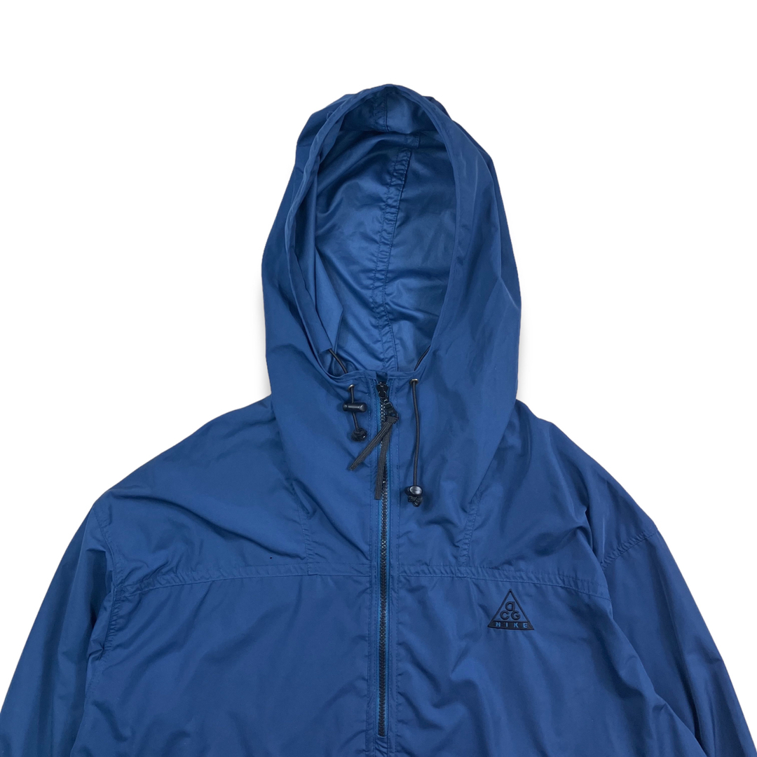 NIKE - 90s NIKE ACG ナイキ ナイロンアノラックパーカー ネイビー