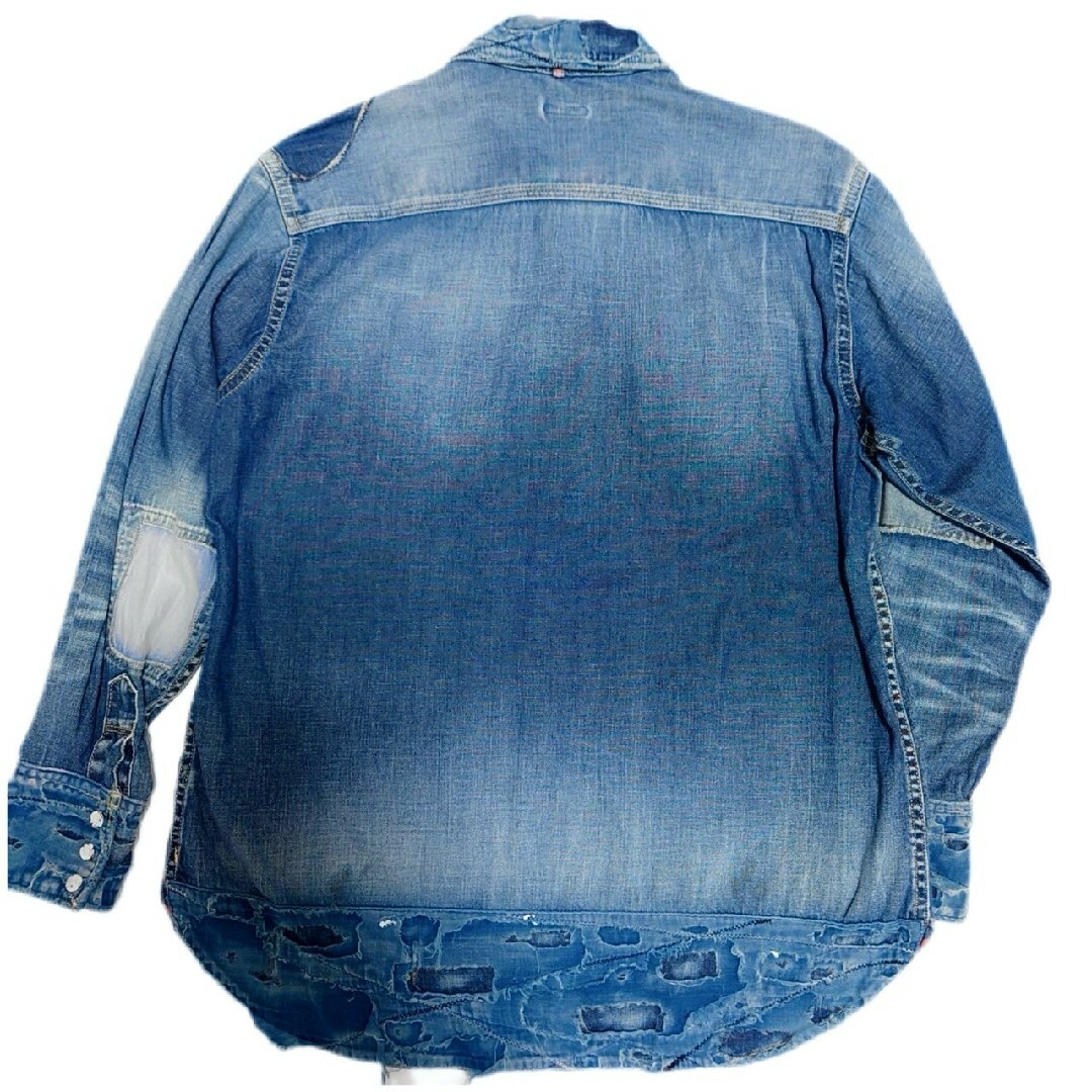 KAPITAL - 超稀少 KAPITAL 最高級刺し子パッチワークBOROデニムプル