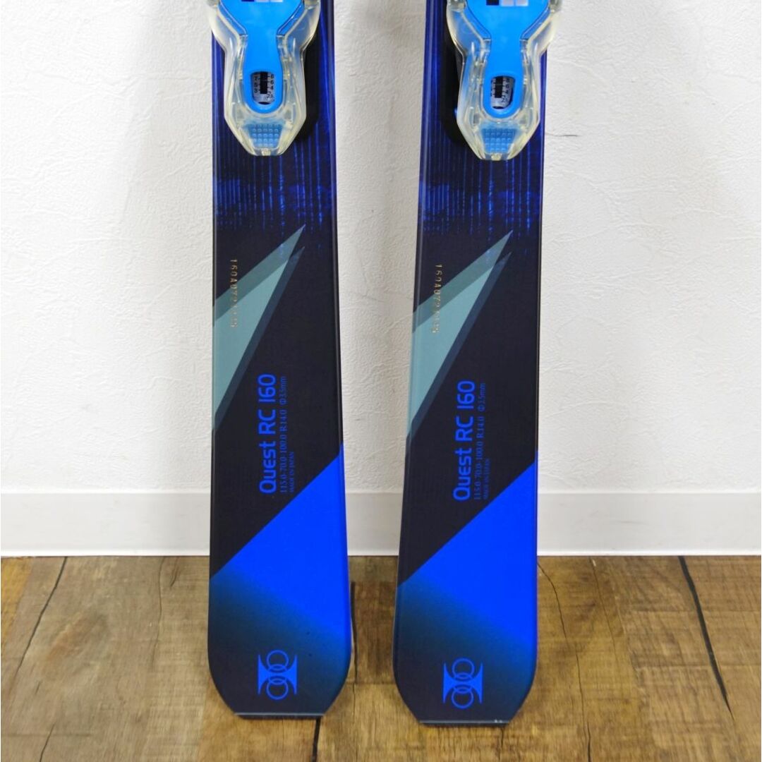 美品 ハート Hart Quest RC 160cm センター70mm ビンディング LOOK