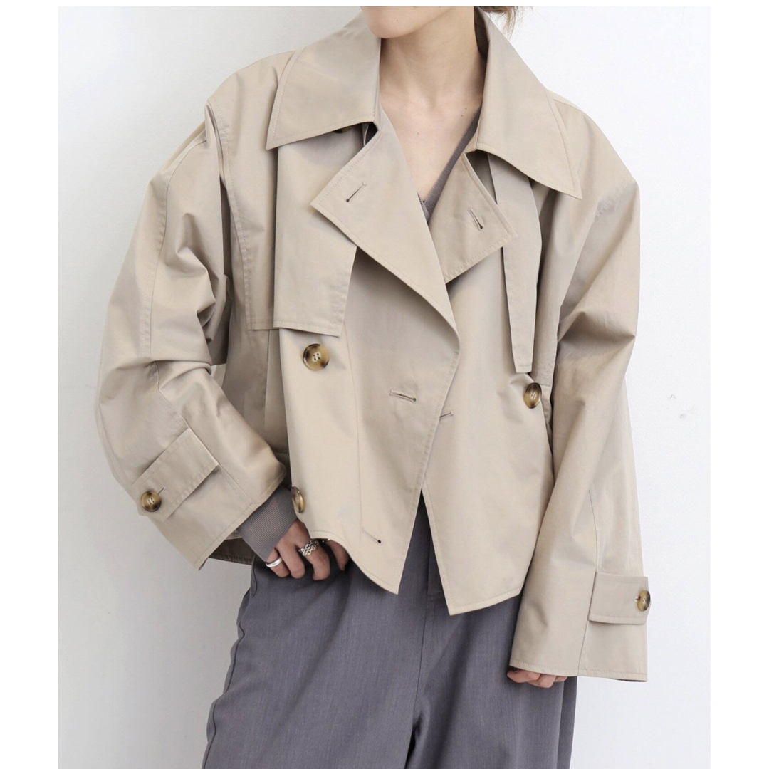 MINITZ/ミニッツ】 SHORT TRENCH COAT latalis.co.uk