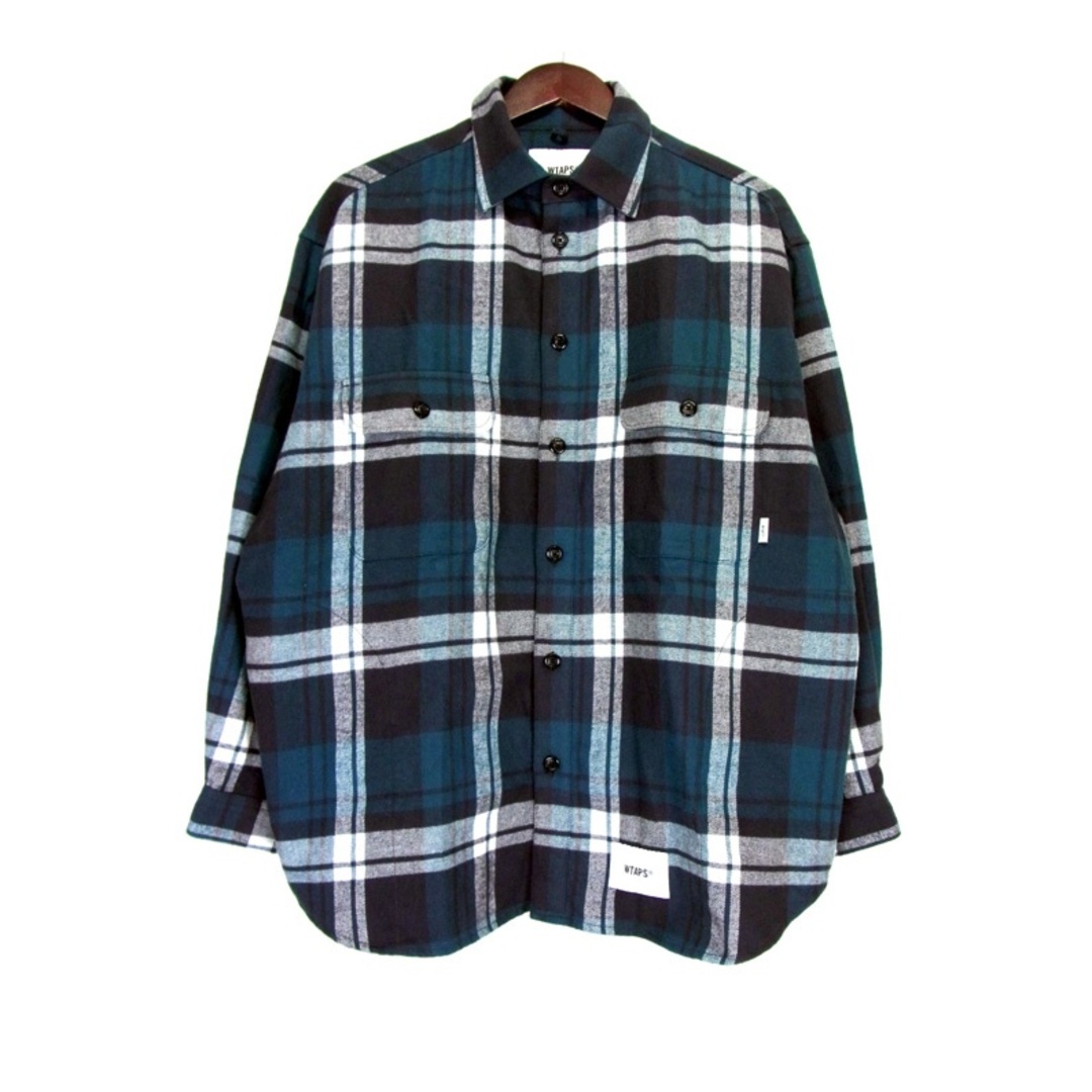W)taps - ダブルタップス WTAPS □ 24SS 【 WCPO 01 LS COTTON FLANNEL