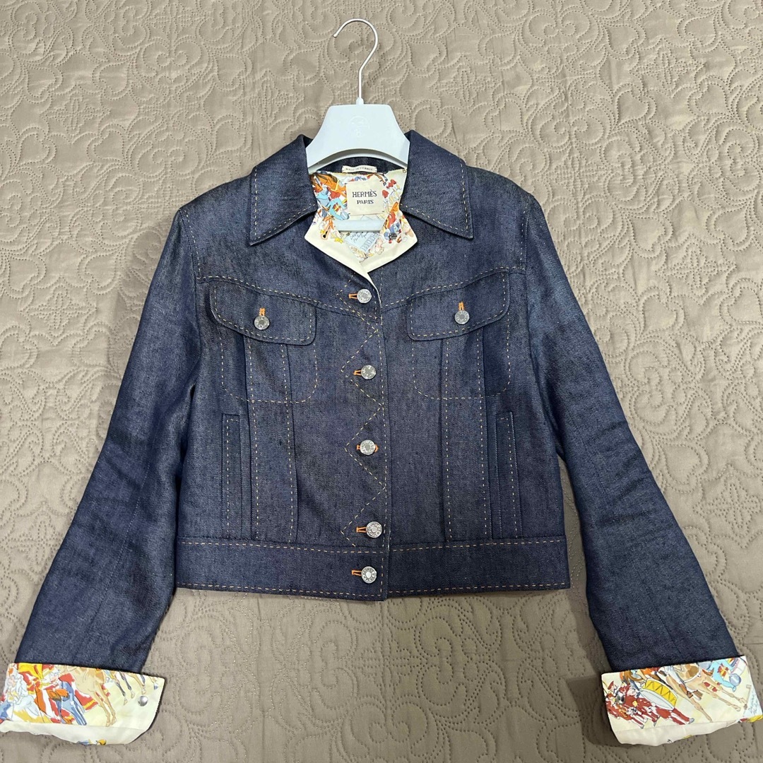 HERMES - ♡ご専用♡HERMES エルメス Gジャン デニムジャケット38の