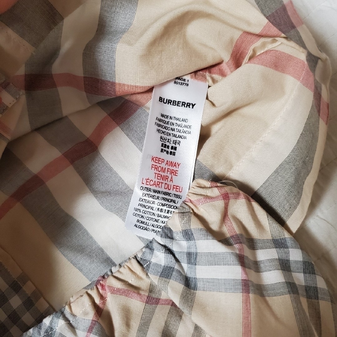 BURBERRY - 新品タグ付き バーバリー ベビー服の通販 by pipi's shop