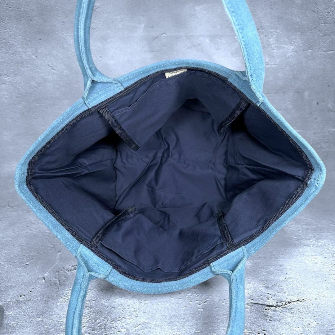 Ron Herman - Ron Herman USA 星条旗 スタッズ トート バッグ スエード