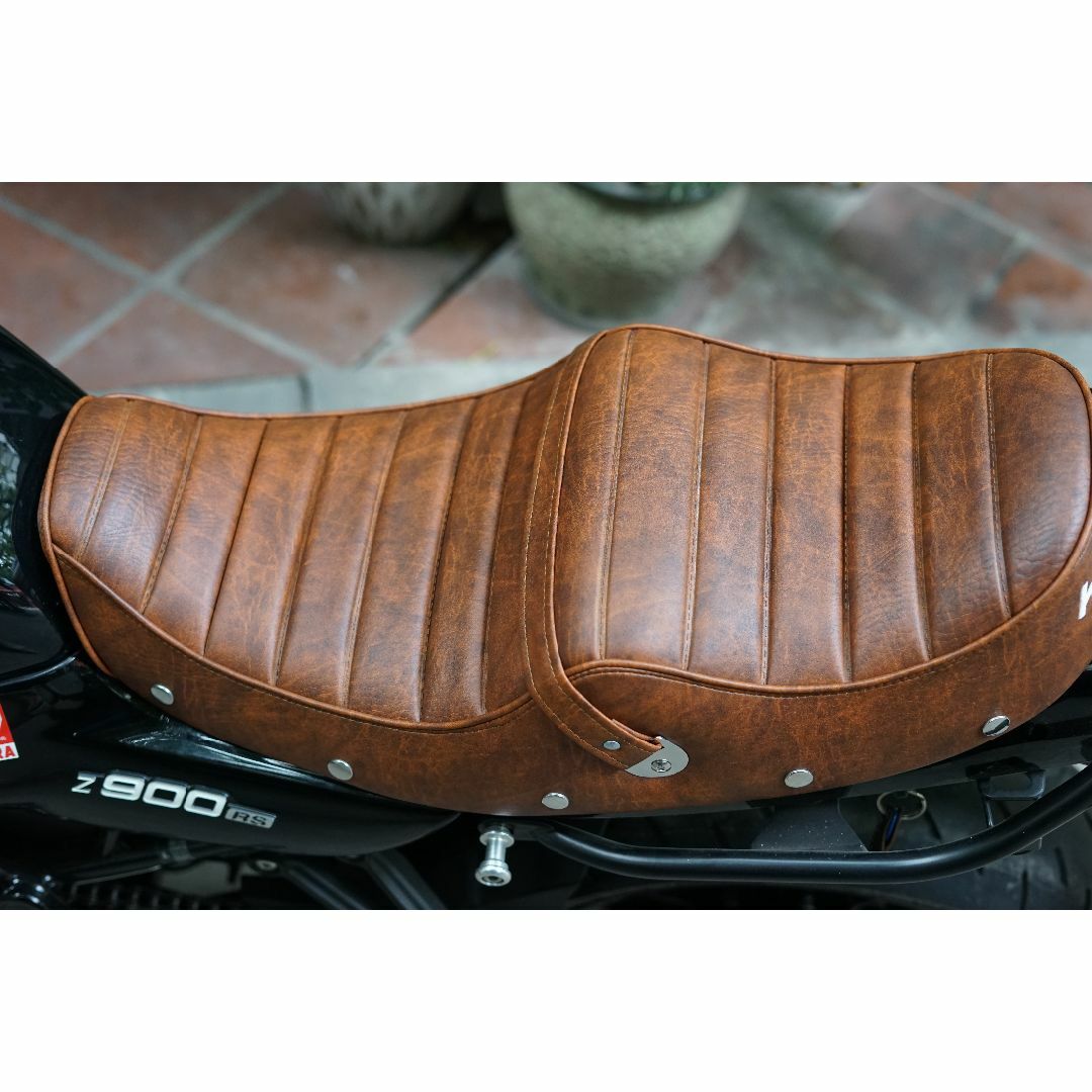 z900rs シート Javimotor タックロールシート 焼茶色 TYPE3の通販 by