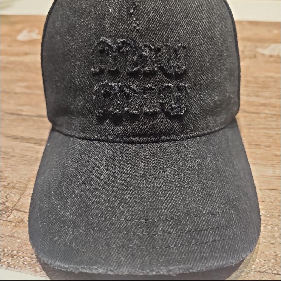 MIU MIU - 新品 MIU MIU デニムキャップ の通販 by bienn.shop｜ミュウ