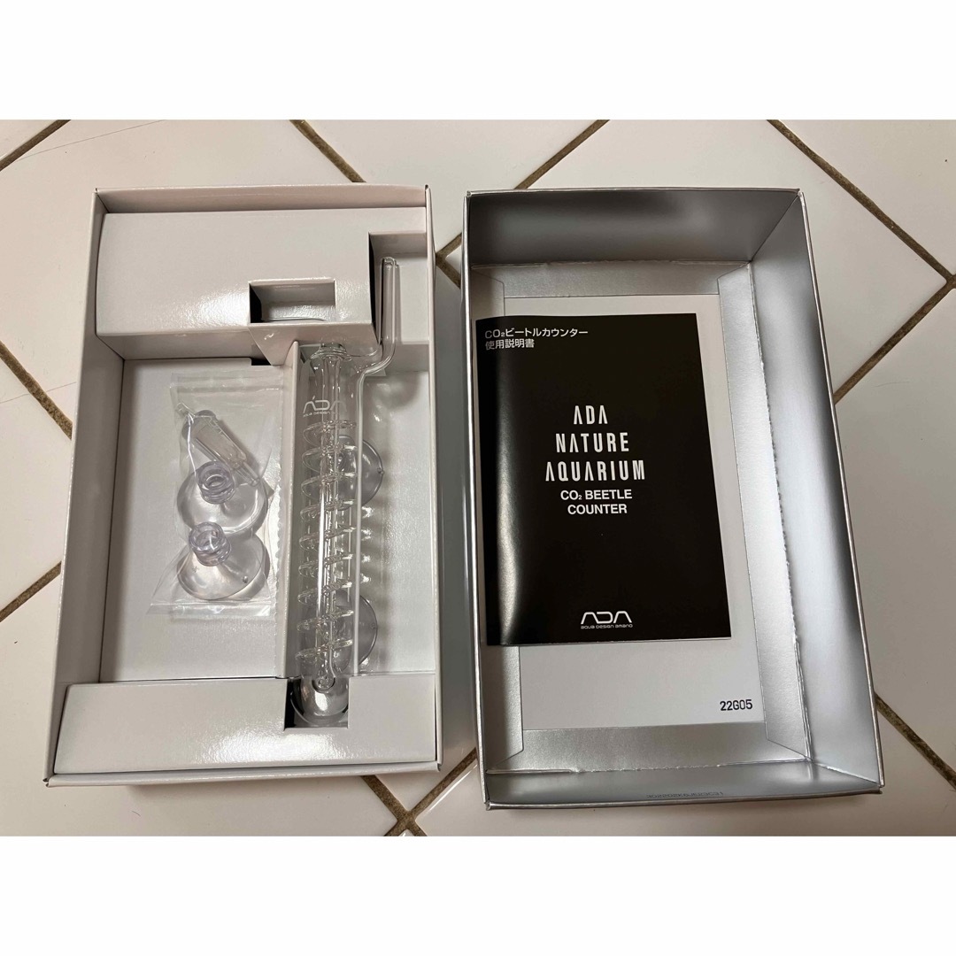 ADA CO2ビートルカウンター カボーションルビー パラングラス30 ADA