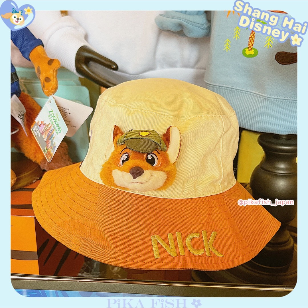 Disney - 【現地購入☆正規品】ニック ズートピア バケットハット 帽子