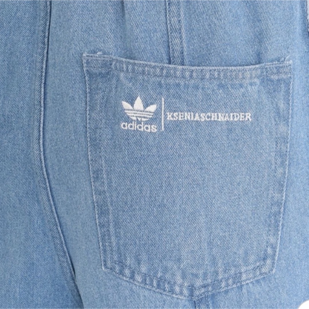 adidas - adidas KSENIASCHNAIDER デニム フレイドジーンズの通販 by