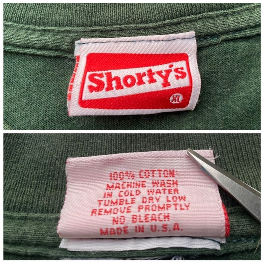 Shorty's - 90s USA製 OLD SKATE SK8 SHORTY'S Tシャツ XLの通販 by