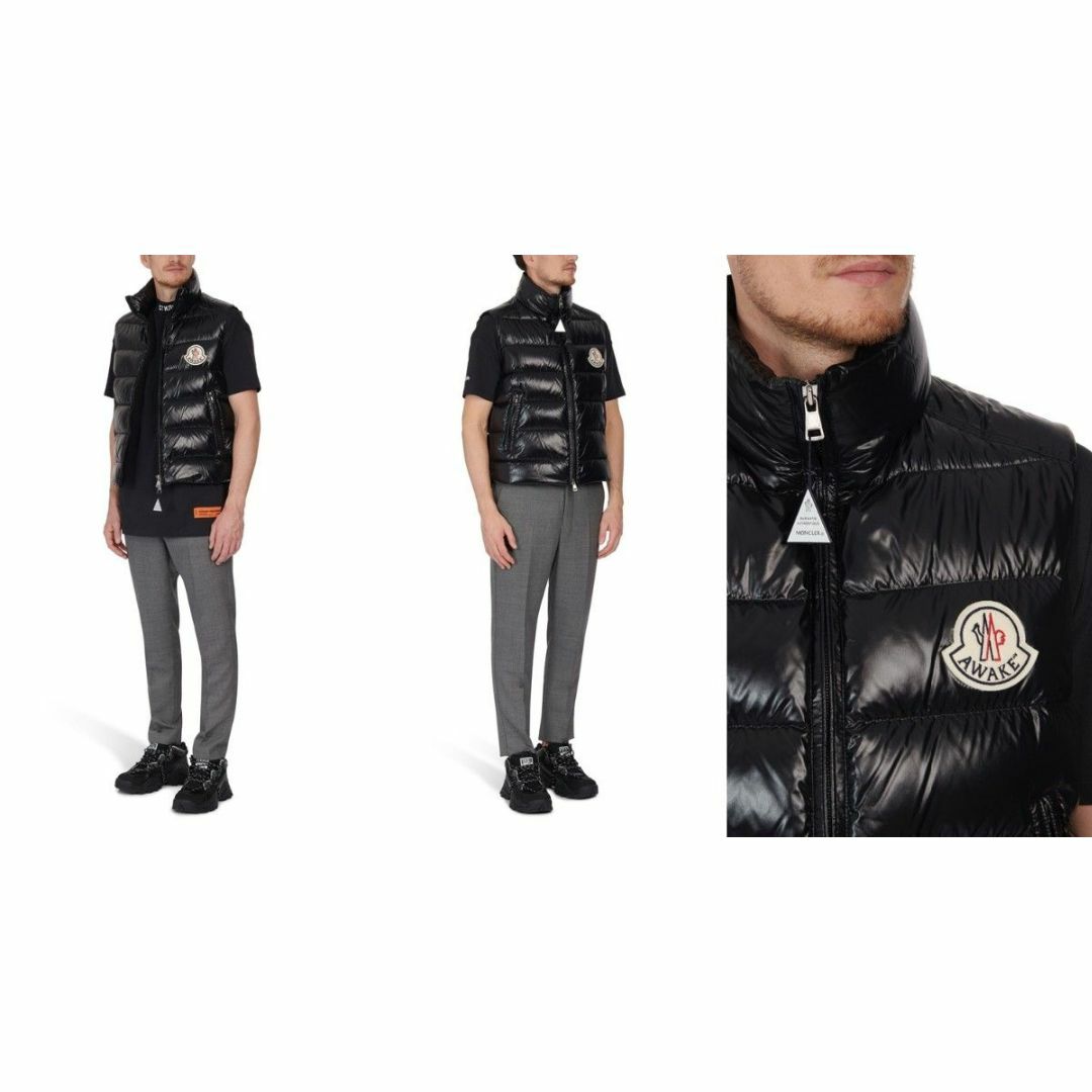 MONCLER - MONCLER GENIUS AWAKE ダウンベスト 黒1 モンクレールの