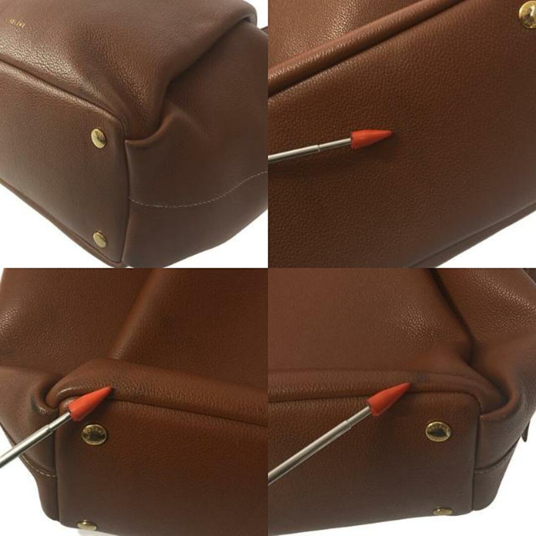 POLENE / ポレーヌ | Le Cabas レザートートバッグ | ブラウン