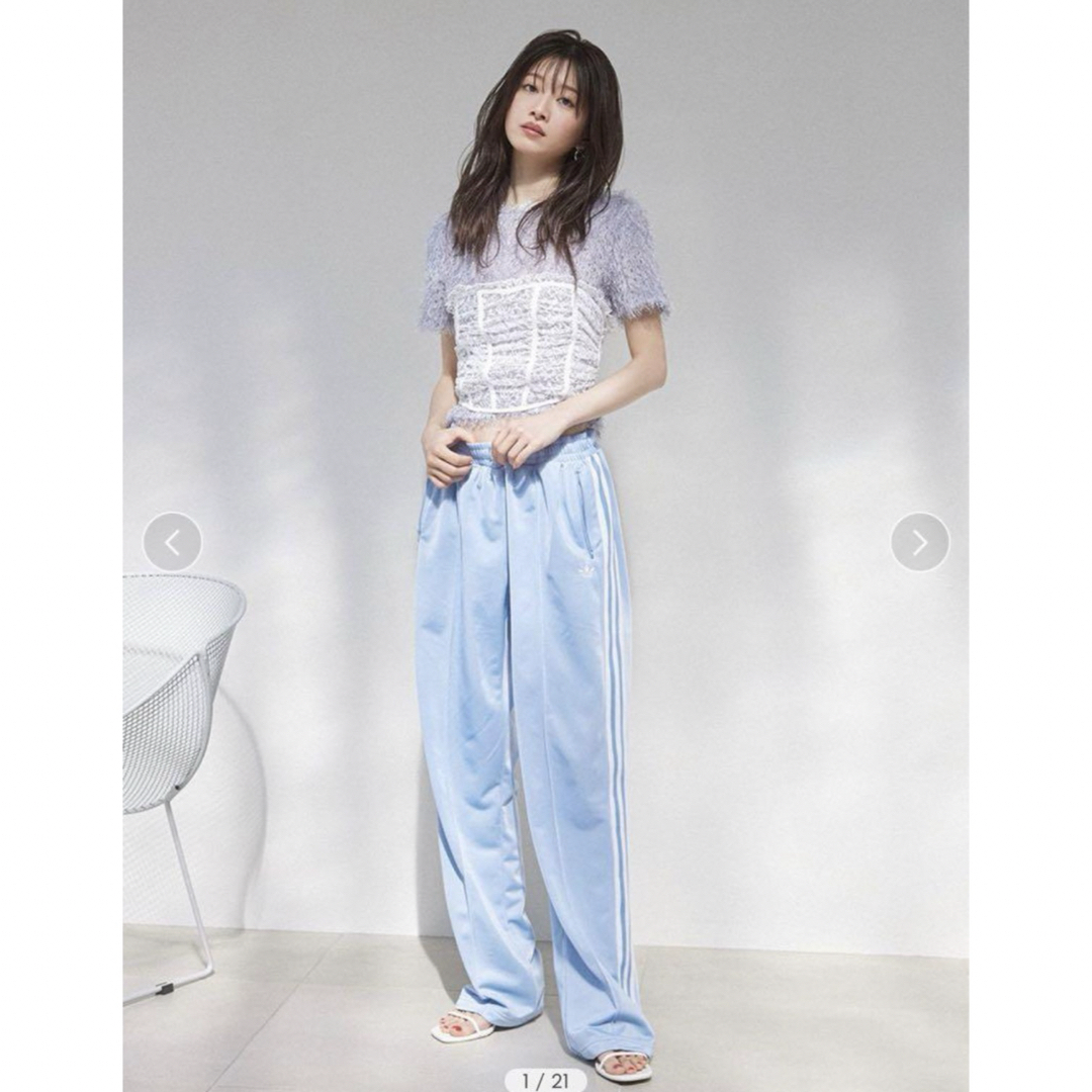 SNIDEL - 新品タグ付きSNIDEL adidas Originals トラックパンツ XSの