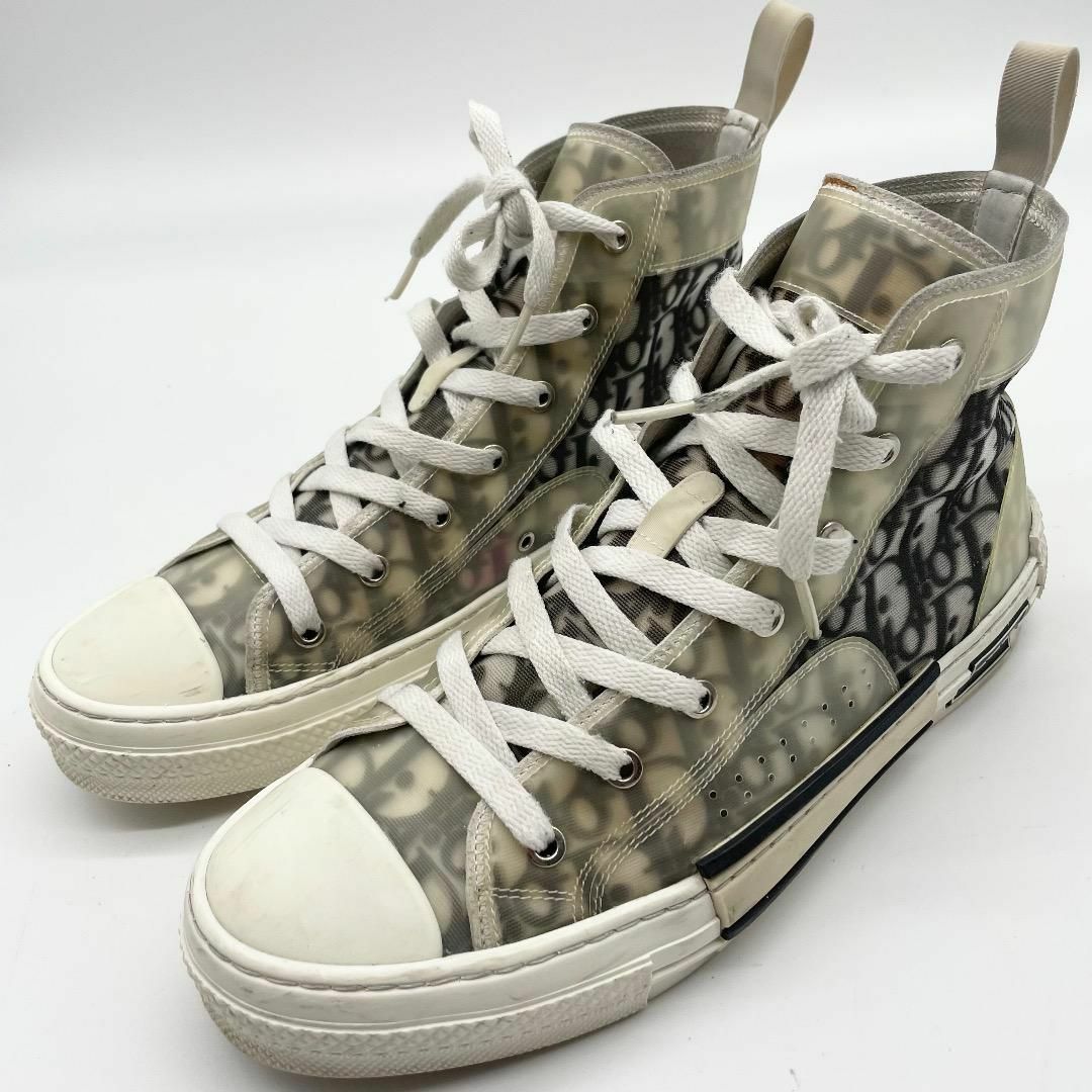 Christian Dior - ディオール ハイカット スニーカー オブリーク B23