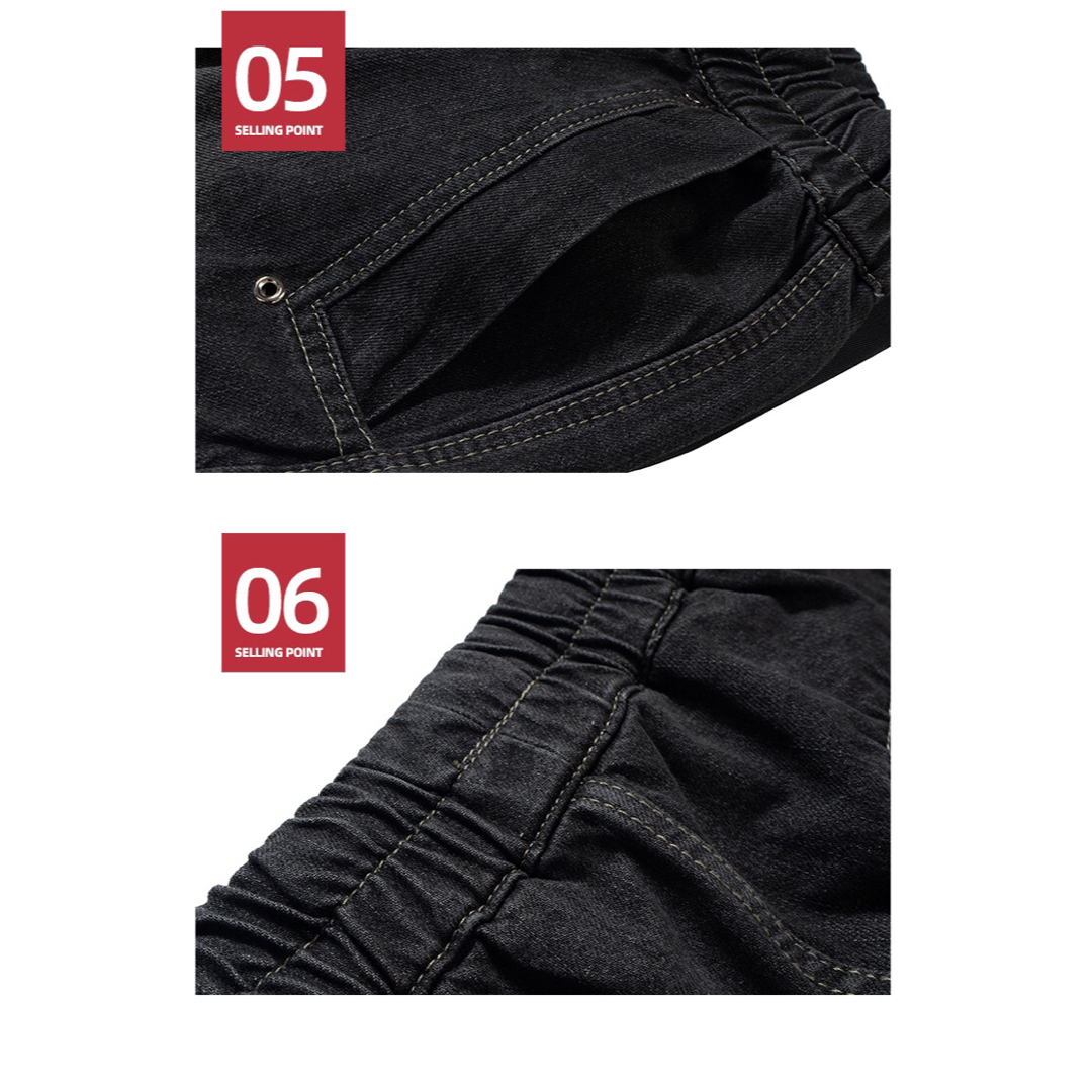 Rick Owens - メンズ ストラップ付き デニムカーゴ ハーフパンツの通販