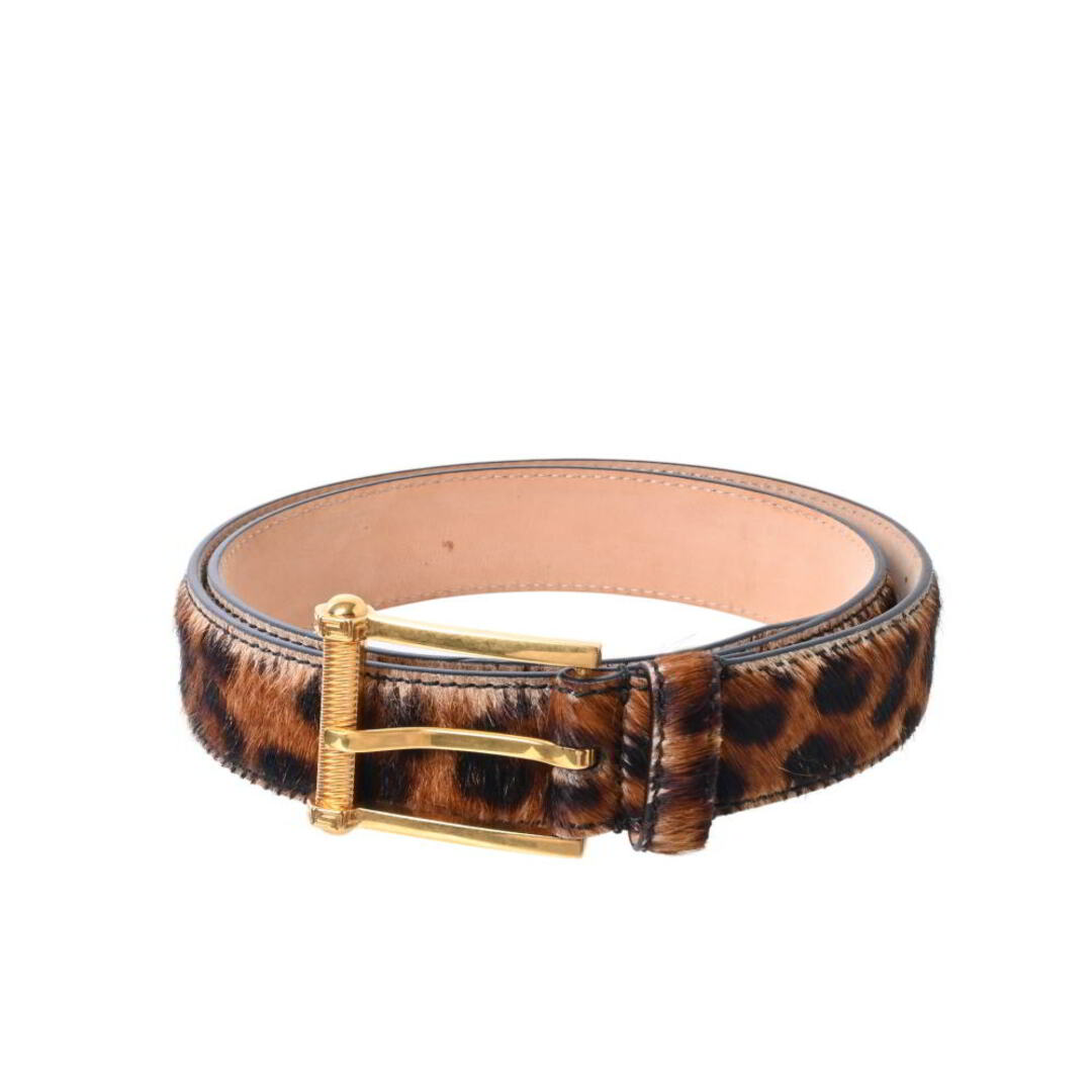 VERSACE - VERSACE レオパード ハラコ ベルトの通販 by CYCLE HEARTS