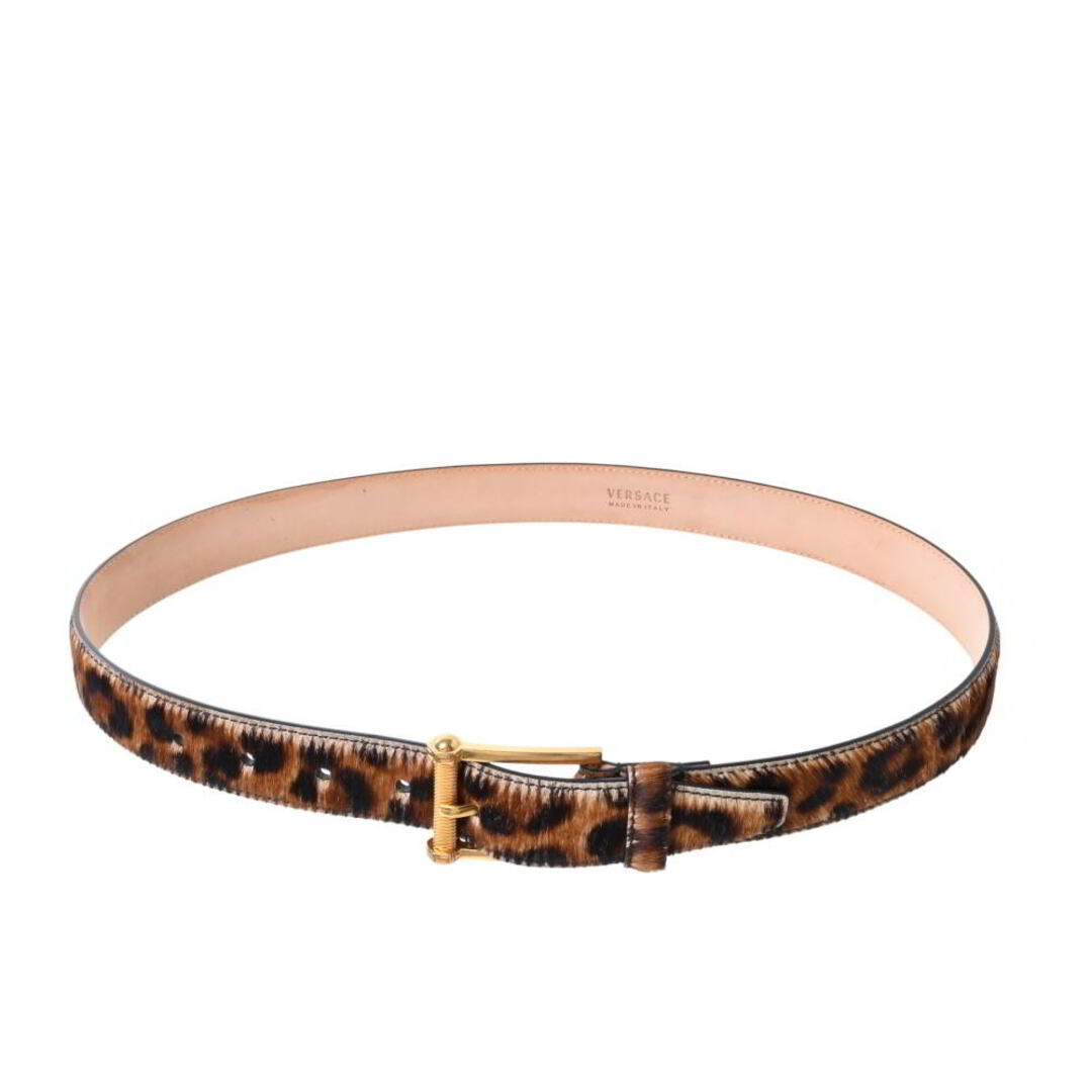 VERSACE - VERSACE レオパード ハラコ ベルトの通販 by CYCLE HEARTS