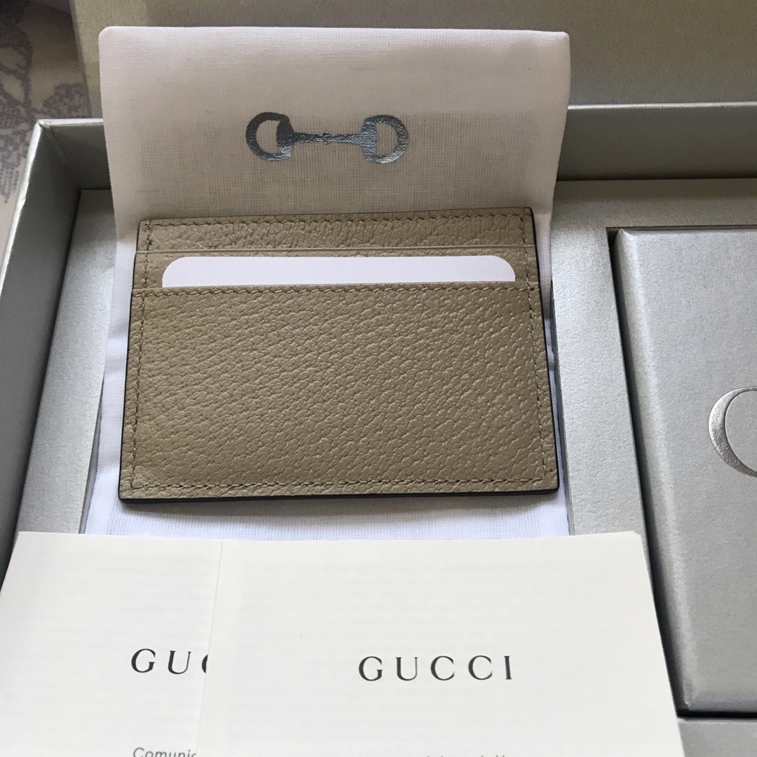 GUCCI - 非売品 GUCCI 本革 カードケース トランプ ノベルティの通販