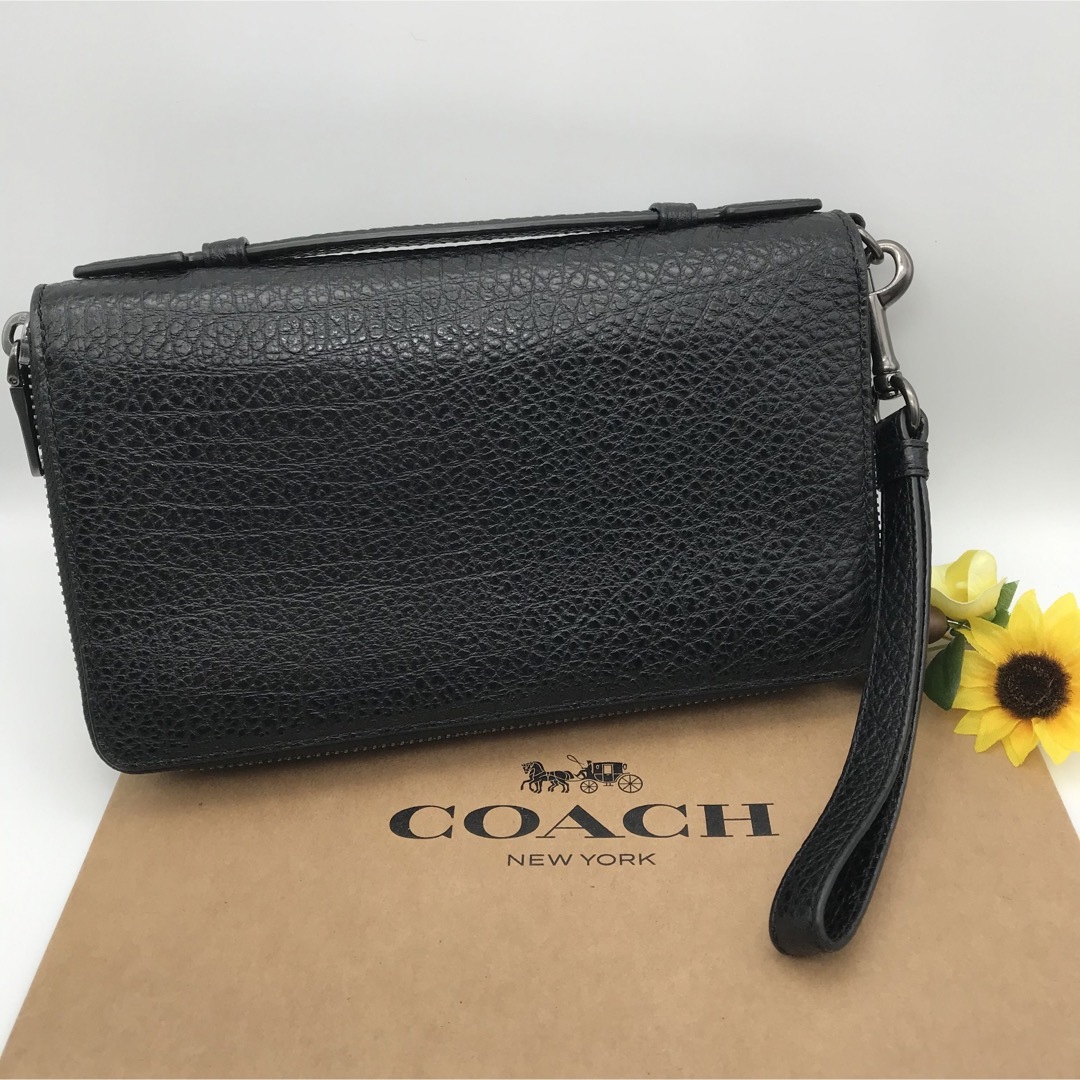 COACH - COACH 長財布 大人気！ ダブルジップ トラベル オーガナイザー