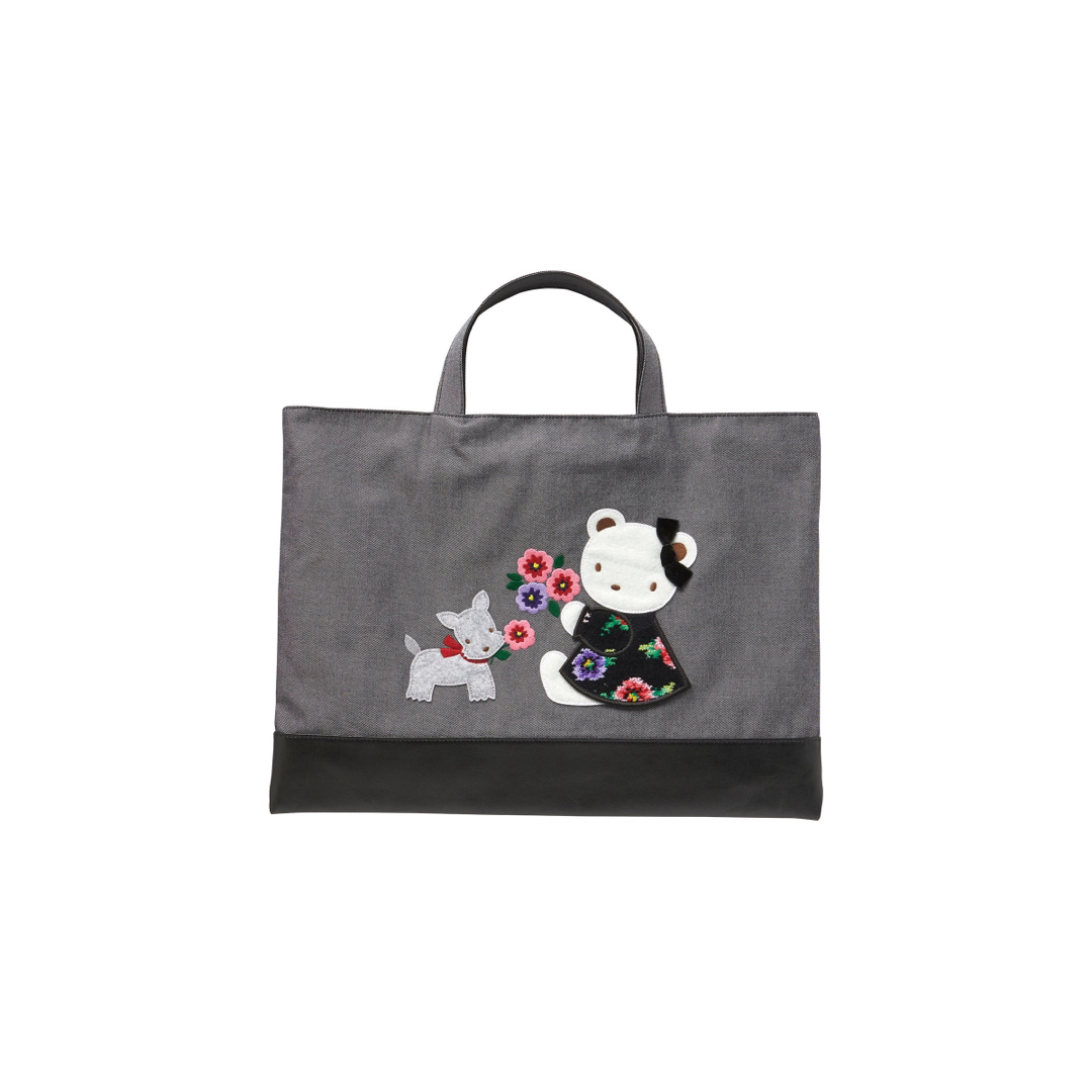 familiar - 新品 FEILER X Familiar デニムバッグ ファミリア