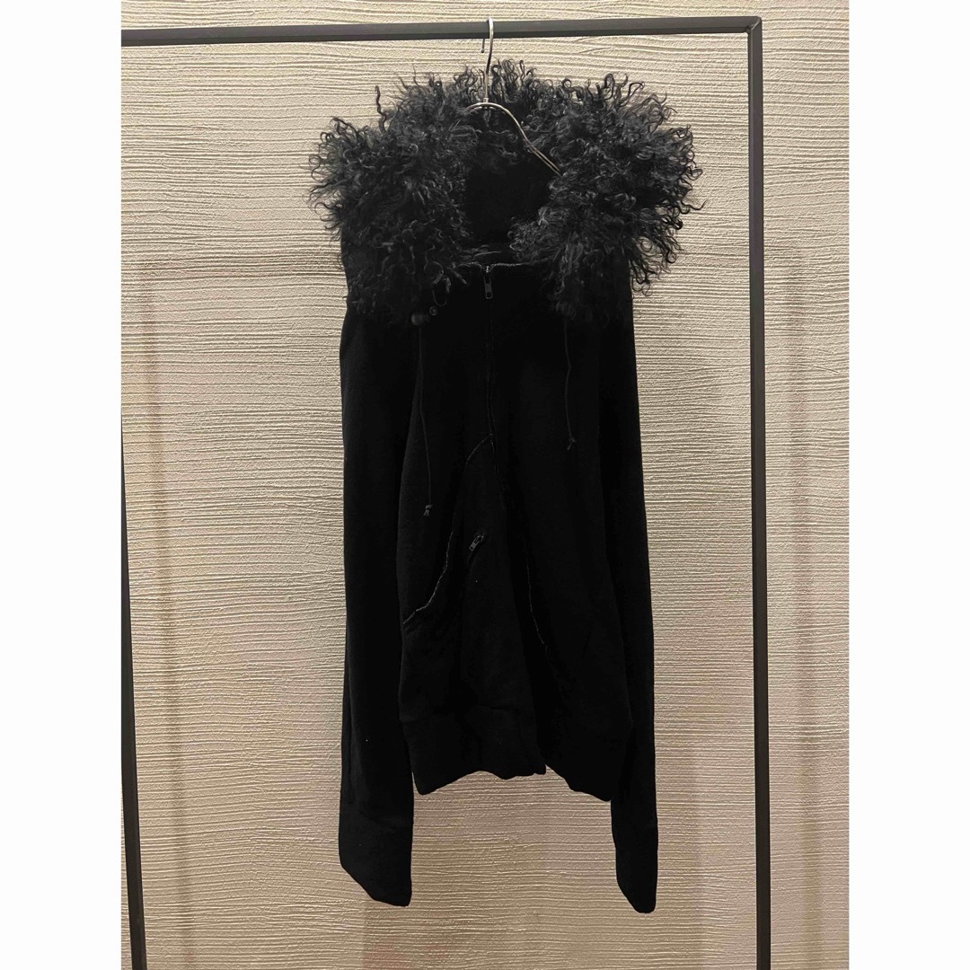 IF SIX WAS NINE - 00s archive ifsixwasnine fur hoodie パーカーの