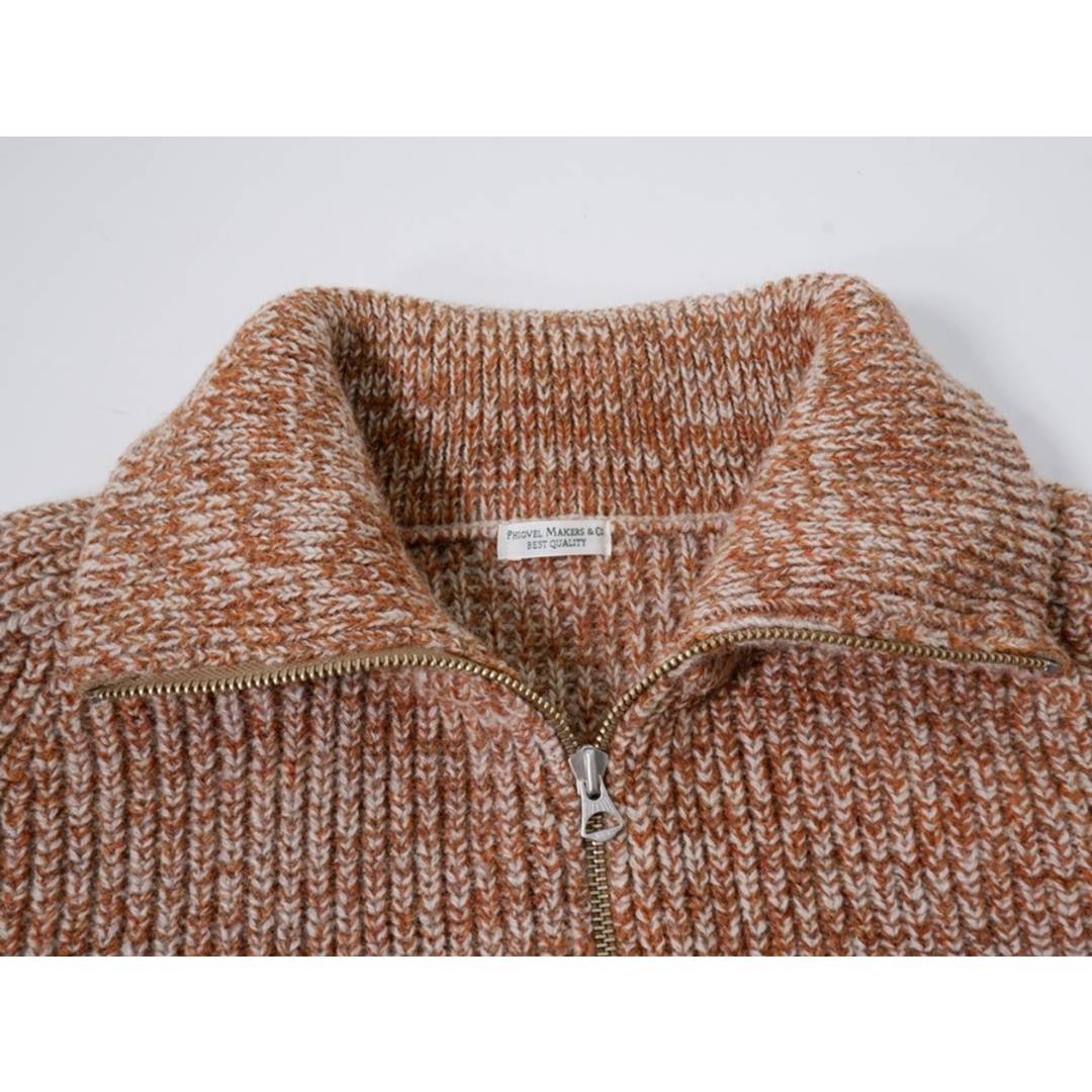PHIGVEL MAKERS & Co./フィグベル 2021AW HALF ZIP SPORTING SWEATER