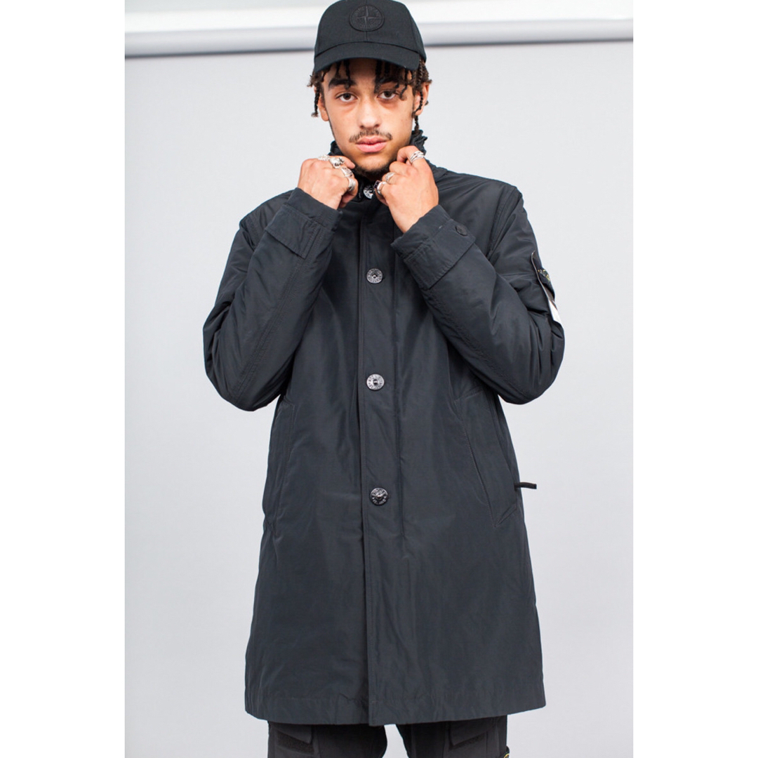 STONE ISLAND - STONE ISLAND ストーンアイランドステンカラーコートの