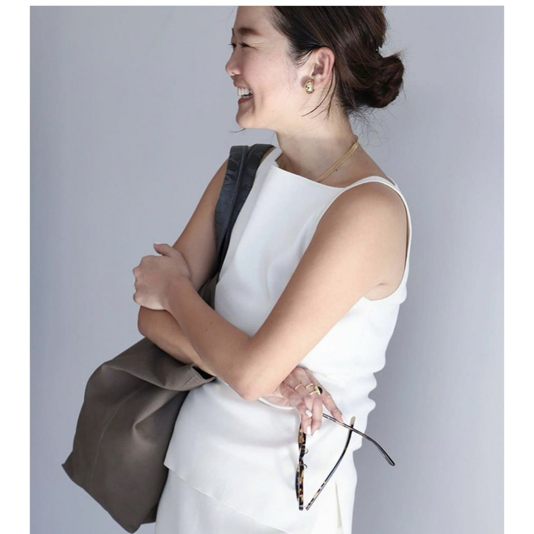 Demi-Luxe BEAMS - Demi-Luxe BEAMS/ヘルシーニットキャミソール.Mの