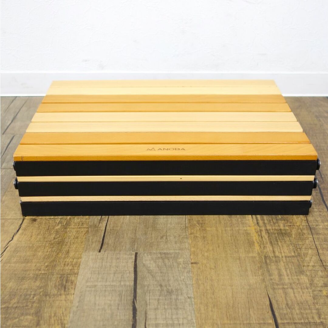 アノバ ANOBA 2トーン ウッドラック 3段 マルチユース ラック 棚