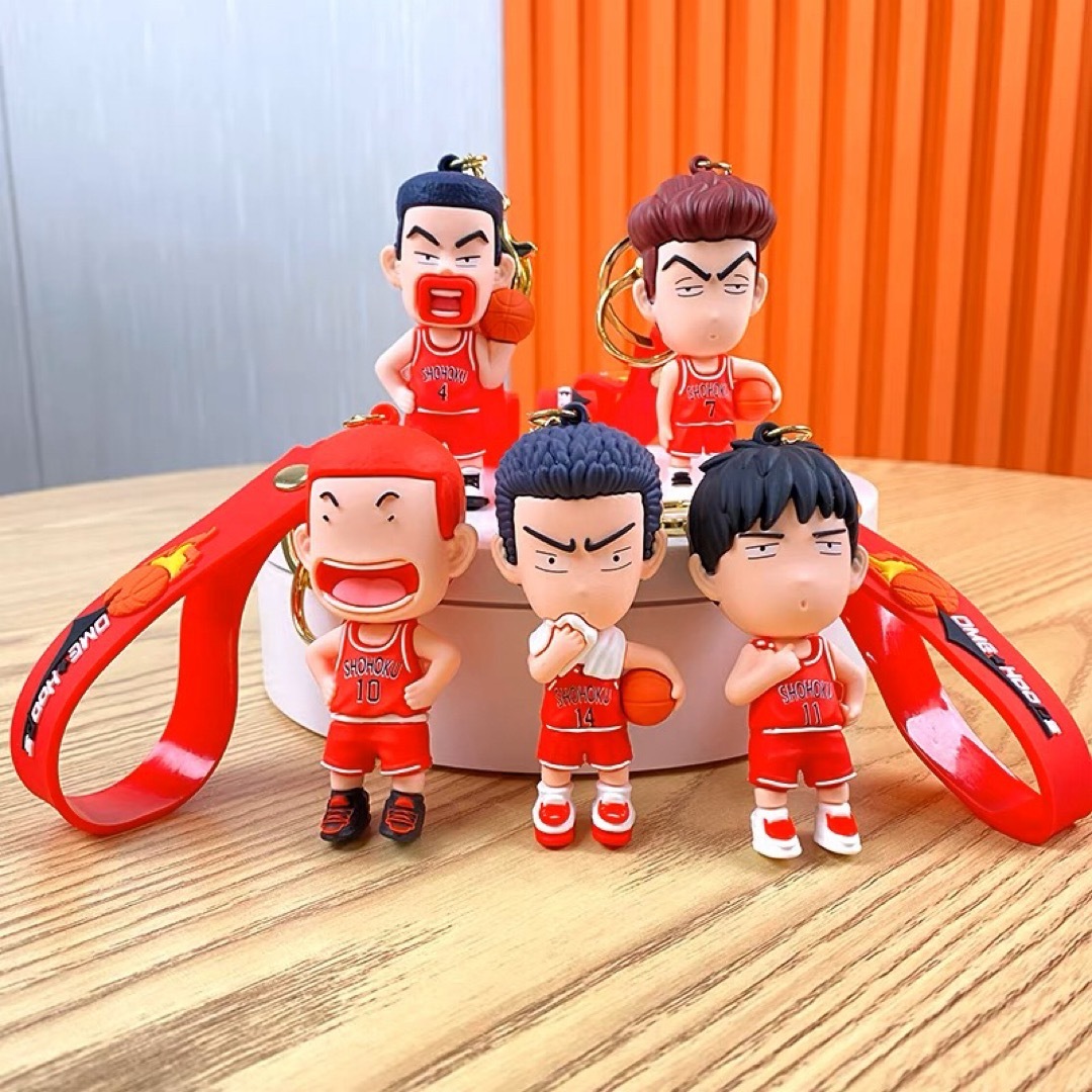 スラムダンク ラバーマスコット ストラップガチャガチャ キーホルダー